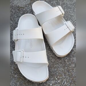 Birkenstock Arizona Eva Sandals White EU 40 US 9/9.5